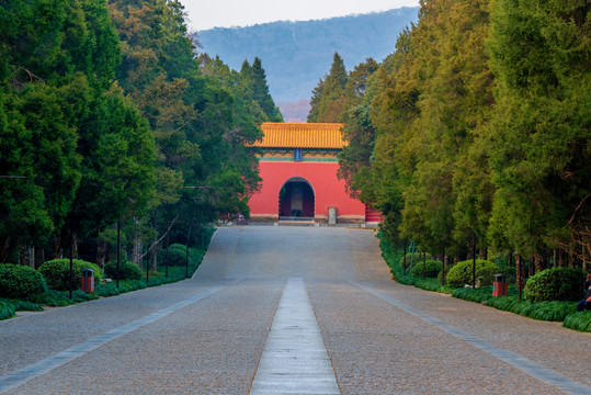 中国江苏南京钟山明孝陵