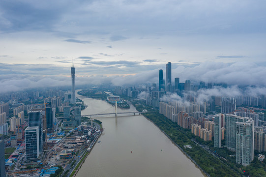 雨后广州