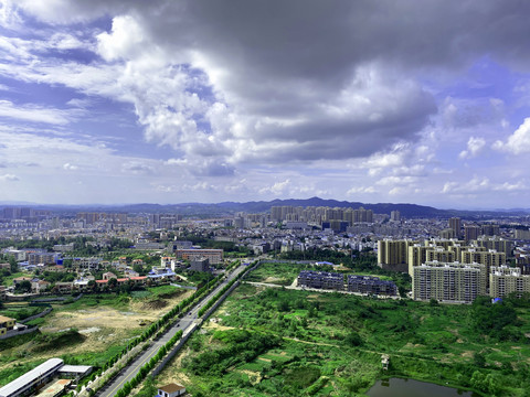 城市的天空