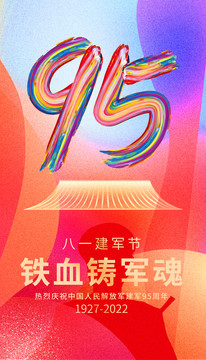 建軍95周年