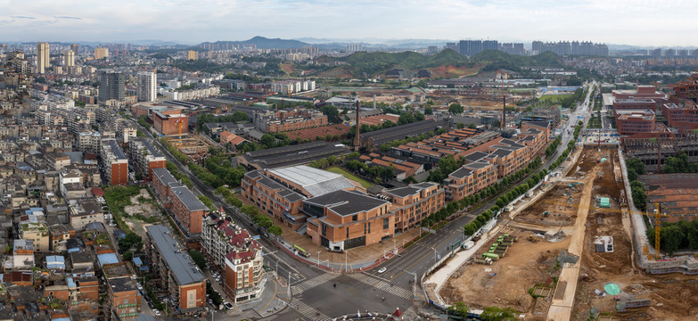 江西景德镇市陶溪川宽幅图片