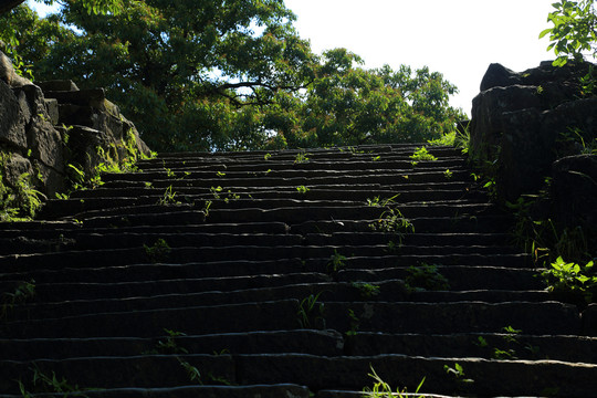 石台阶