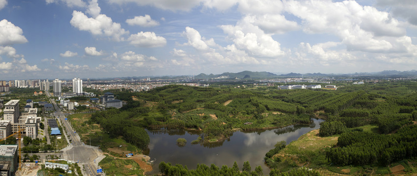 来宾城南风景