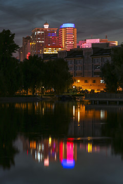 长春夜景