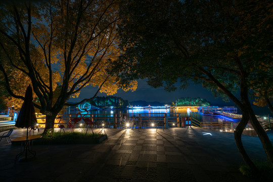 千岛湖旅游风景区夜游