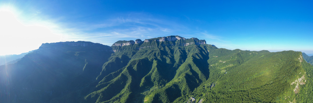 金佛山全景