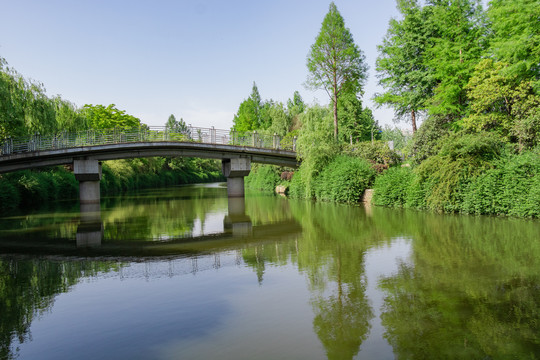 城市公园景观小桥设计