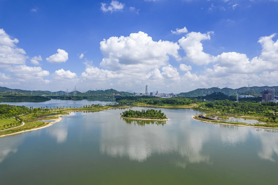 深圳宝安区石岩湖湿地公园