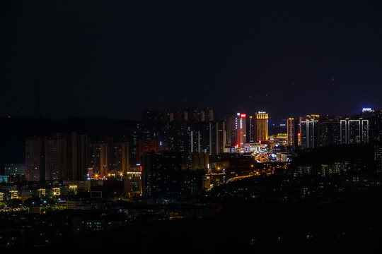 荆门城市夜景