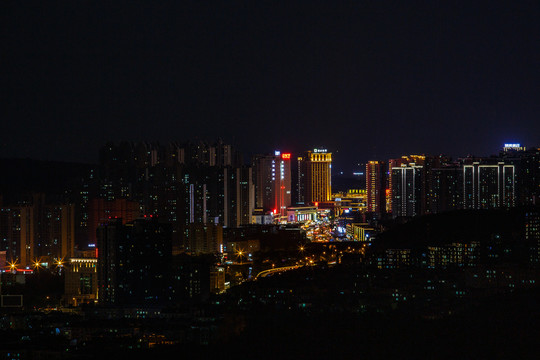 荆门城市夜景