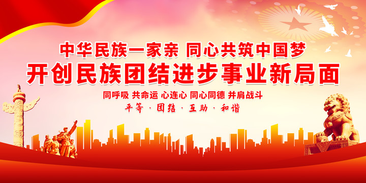 開創(chuàng)民族團結(jié)進步事業(yè)新局面