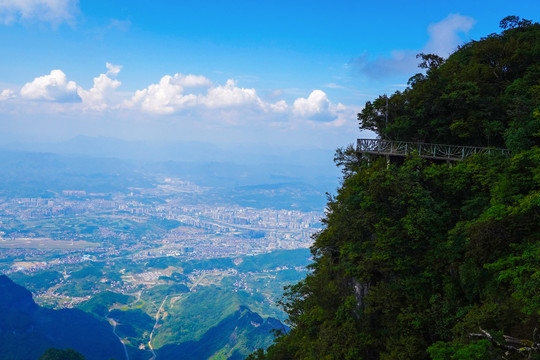 湖南张家界天门山风景