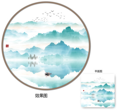 中國風(fēng)山水