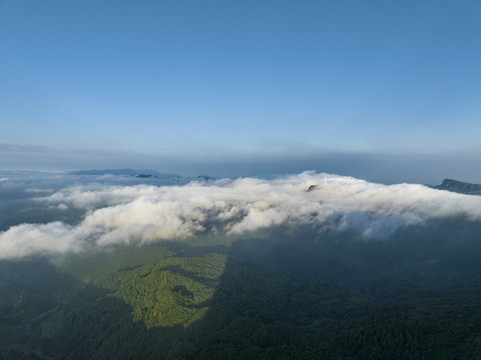 重庆赵云山云海日落晚霞