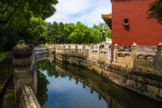 北京故宫小金水河