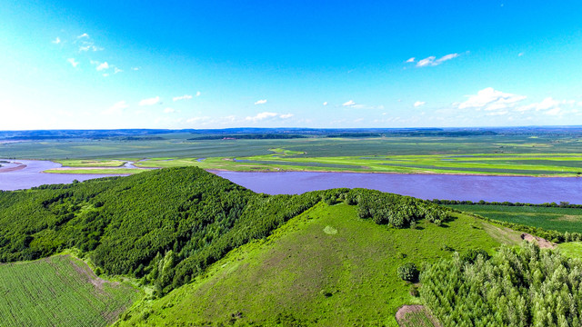 江河山川青山绿水山清水秀