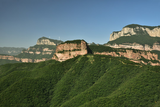 河北石家庄赞皇县嶂石岩风景区