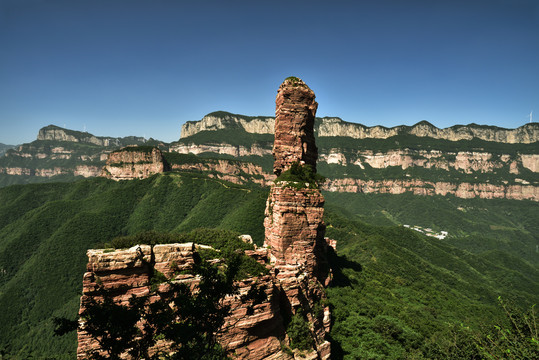 河北石家庄赞皇县嶂石岩风景区