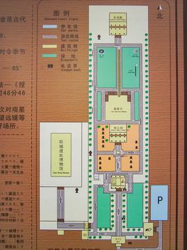 登封观星台导览图