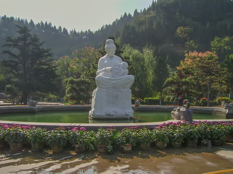 郑州黄河风景名胜区雕塑