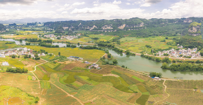 南宁上林清水河田园