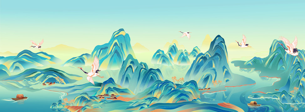 水包裝插畫