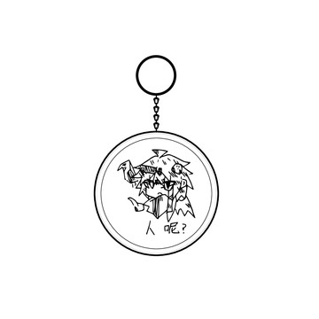 動(dòng)漫鑰匙扣表情包矢量可愛(ài)