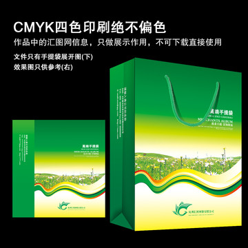 綠色手提袋