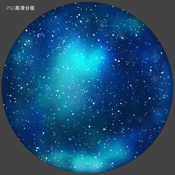 圓形星空