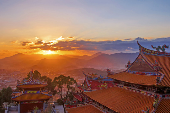 南安观音山古艮岩寺风景