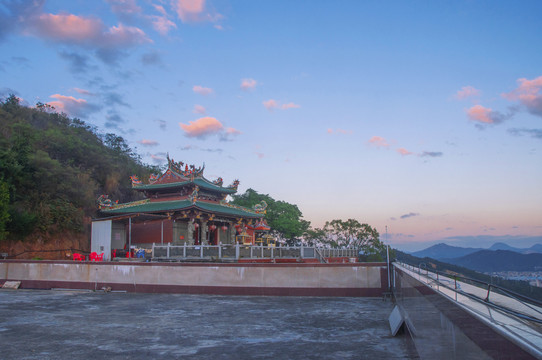 南安观音山山顶风景