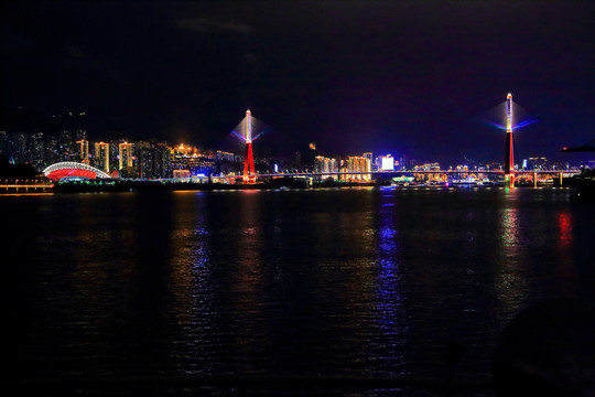 重庆万州城市夜景