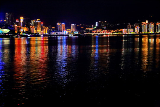 重庆万州城市夜景