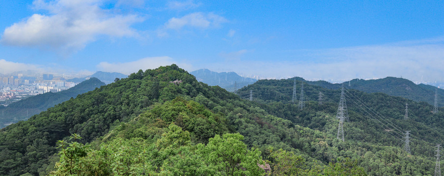 深圳凤凰山景观