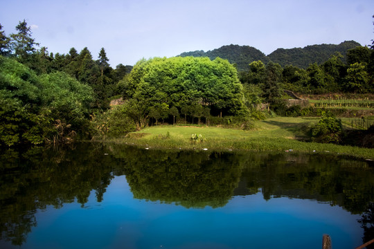 湿地山脉