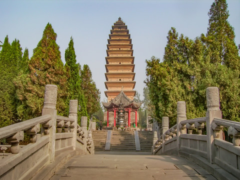 洛阳白马寺齐云塔