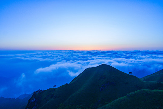 云中草原江西武功山