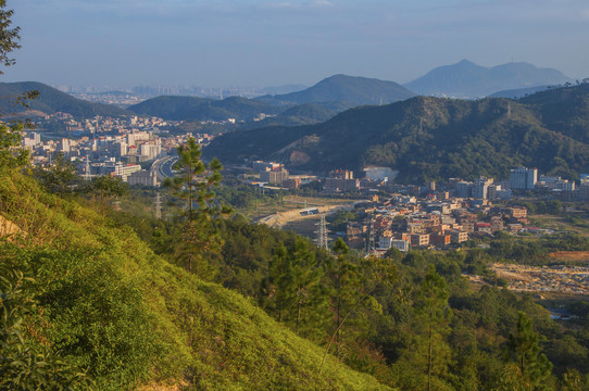 福建丘陵乡村地貌