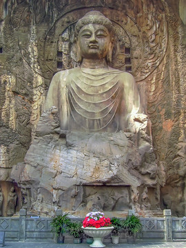 龙门石窟西山石窟奉先寺