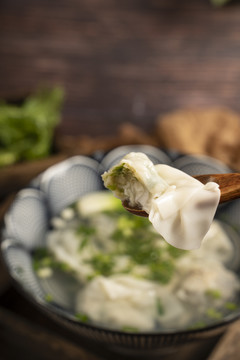 荠菜鲜肉馄饨