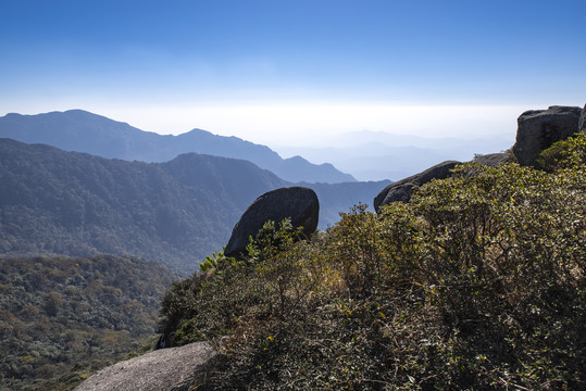 大山山景