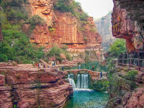 云台山红石峡苑区