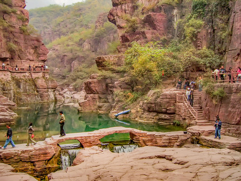 云台山红石峡苑区