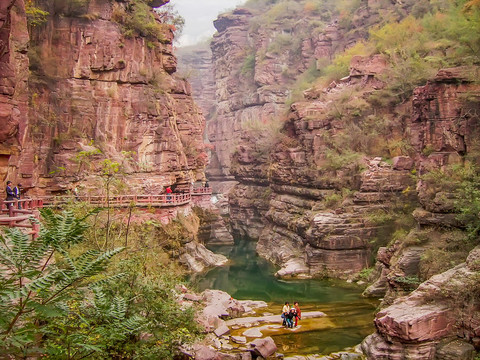 云台山红石峡苑区