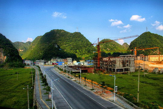 滇黔铁路沿线风景