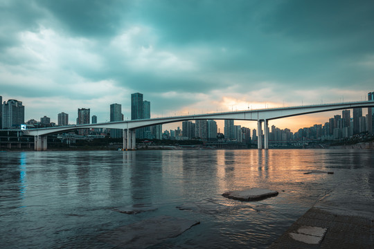 黄花园大桥风景