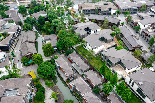 成都铁像寺仿古建筑