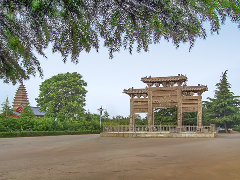 陕州故城石牌坊