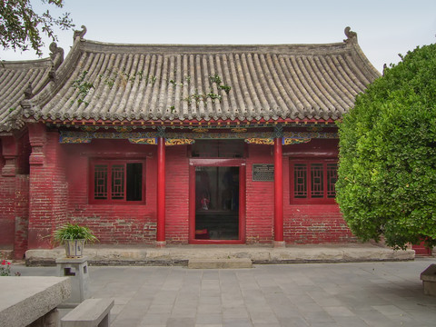 汤阴岳飞庙四子祠