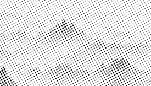 點狀山